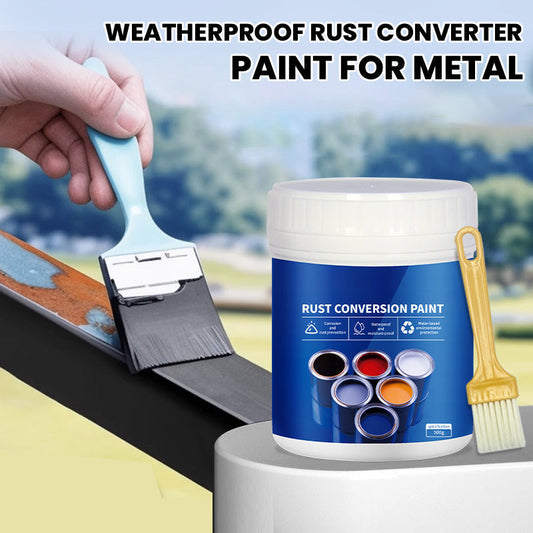 🛡️ 50% OFF NOW! ✨ Metal Rust Preventive Paint - Forms Protective Coating, Waterproof & Durable for Outdoor/Indoor Use 🔧📦