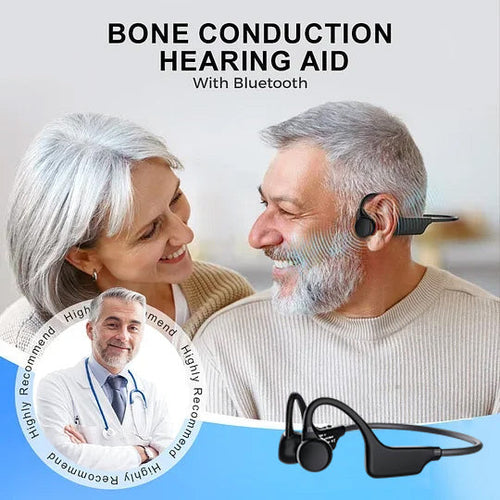 Feel the Joy. Shop the Season 🎄💖 💥 LIMITED TIME OFFER!🔥YUNPSO Bone Conduction Smart Hearing Aid Bluetooth Earphones