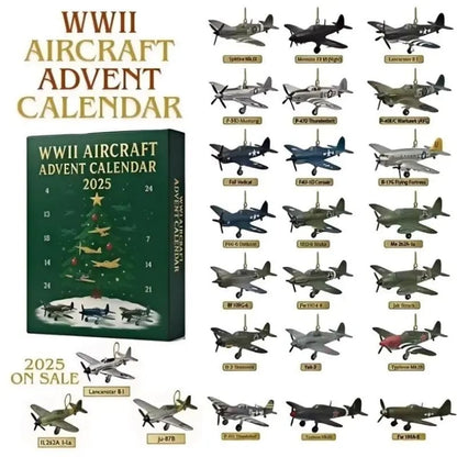 🔥2025 Aircraft Advent Calendar World War II Plane