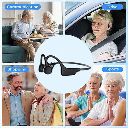 Feel the Joy. Shop the Season 🎄💖 💥 LIMITED TIME OFFER!🔥YUNPSO Bone Conduction Smart Hearing Aid Bluetooth Earphones