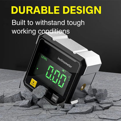 🔥Last Day Discount 49% Off🔥4-Side Magnetic Digital Angle Gauge with Laser