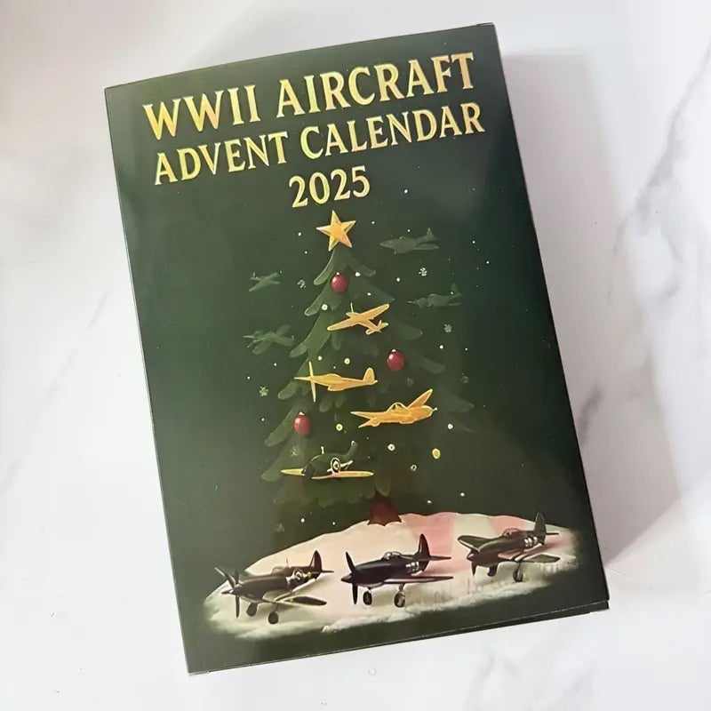 🔥2025 Aircraft Advent Calendar World War II Plane