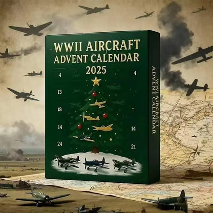 🔥2025 Aircraft Advent Calendar World War II Plane