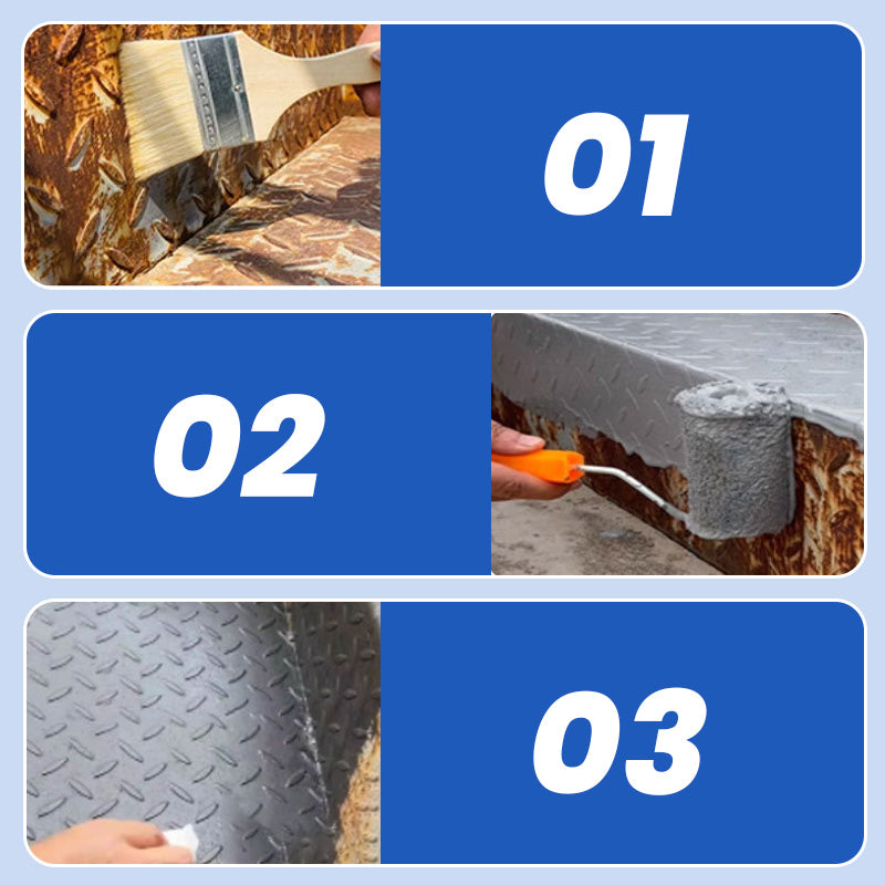 🛡️ 50% OFF NOW! ✨ Metal Rust Preventive Paint - Forms Protective Coating, Waterproof & Durable for Outdoor/Indoor Use 🔧📦