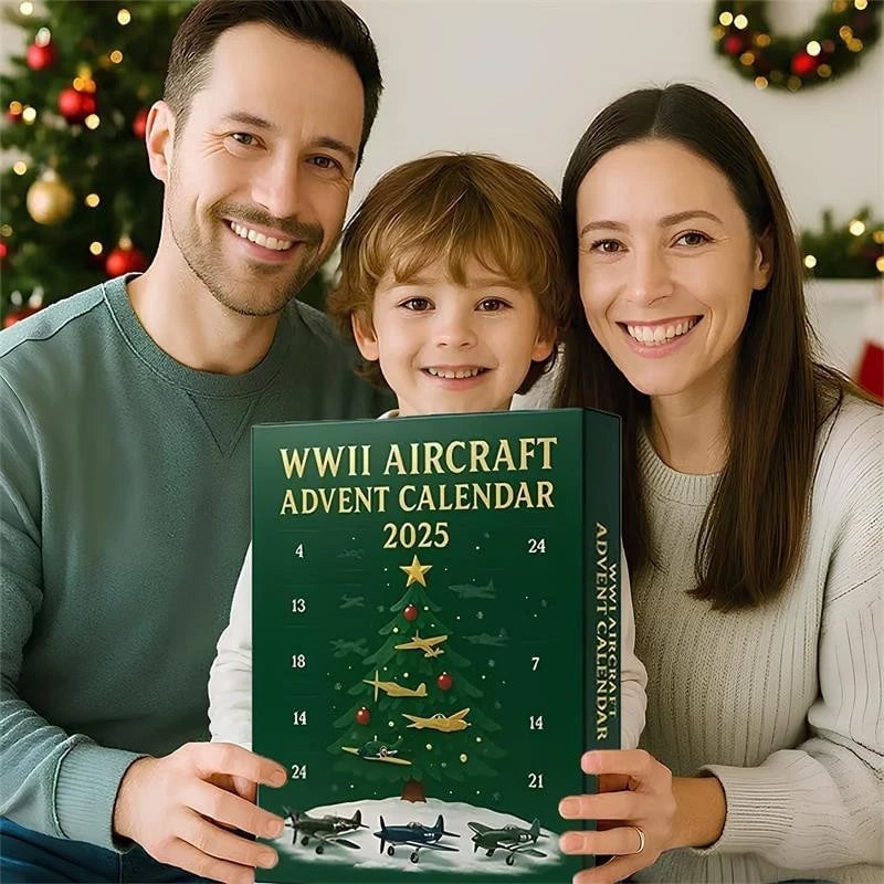🔥2025 Aircraft Advent Calendar World War II Plane